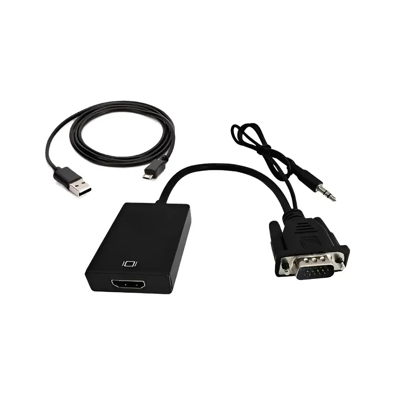Conversor VGA A HDMI + Audio Netmak NM-C63