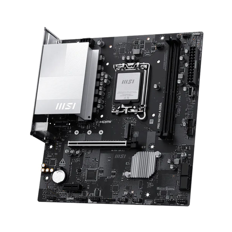 Motherboard 1700 MSI Pro H610M-A DDR4 - Imagen 2